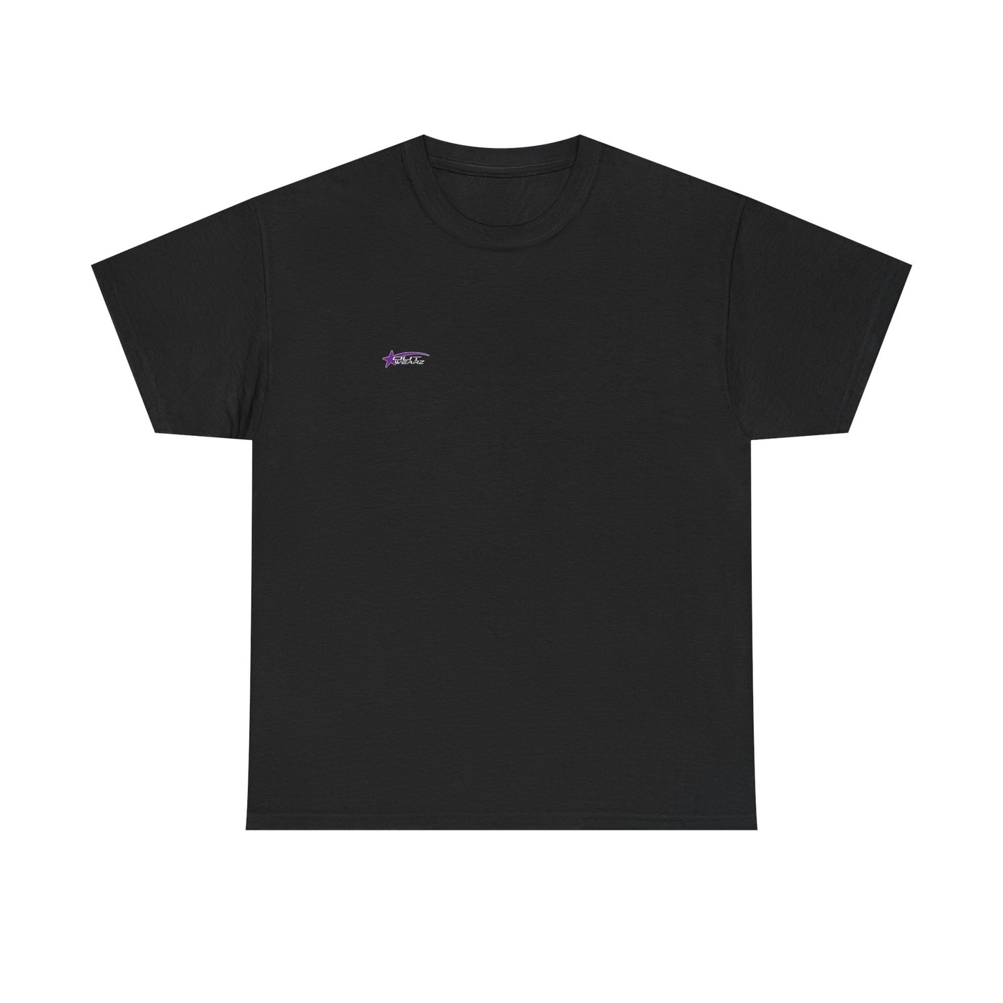 Unisex Heavy Cotton Tee with Stylish Star Design, Casual Everyday Wear, Perfect for Parties, Birthdays, Holidays, Gift Idea