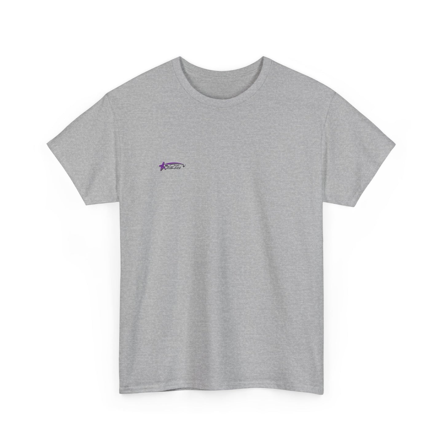 Unisex Heavy Cotton Tee with Stylish Star Design, Casual Everyday Wear, Perfect for Parties, Birthdays, Holidays, Gift Idea