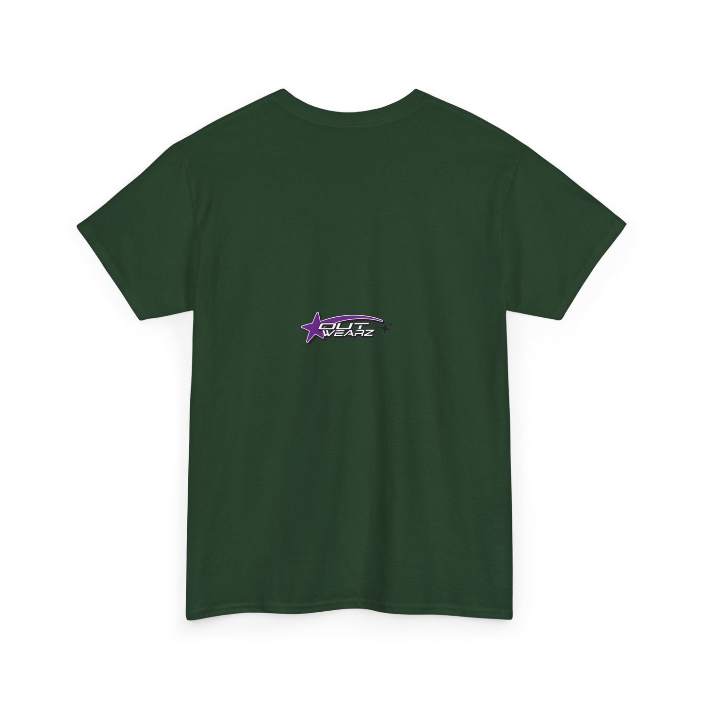 Unisex Heavy Cotton Tee with Stylish Star Design, Casual Everyday Wear, Perfect for Parties, Birthdays, Holidays, Gift Idea
