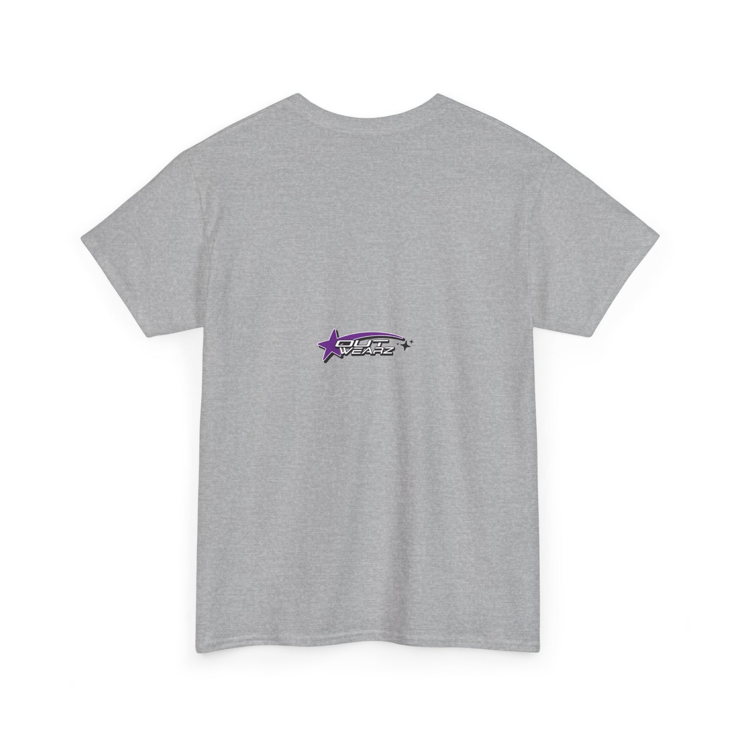 Unisex Heavy Cotton Tee with Stylish Star Design, Casual Everyday Wear, Perfect for Parties, Birthdays, Holidays, Gift Idea