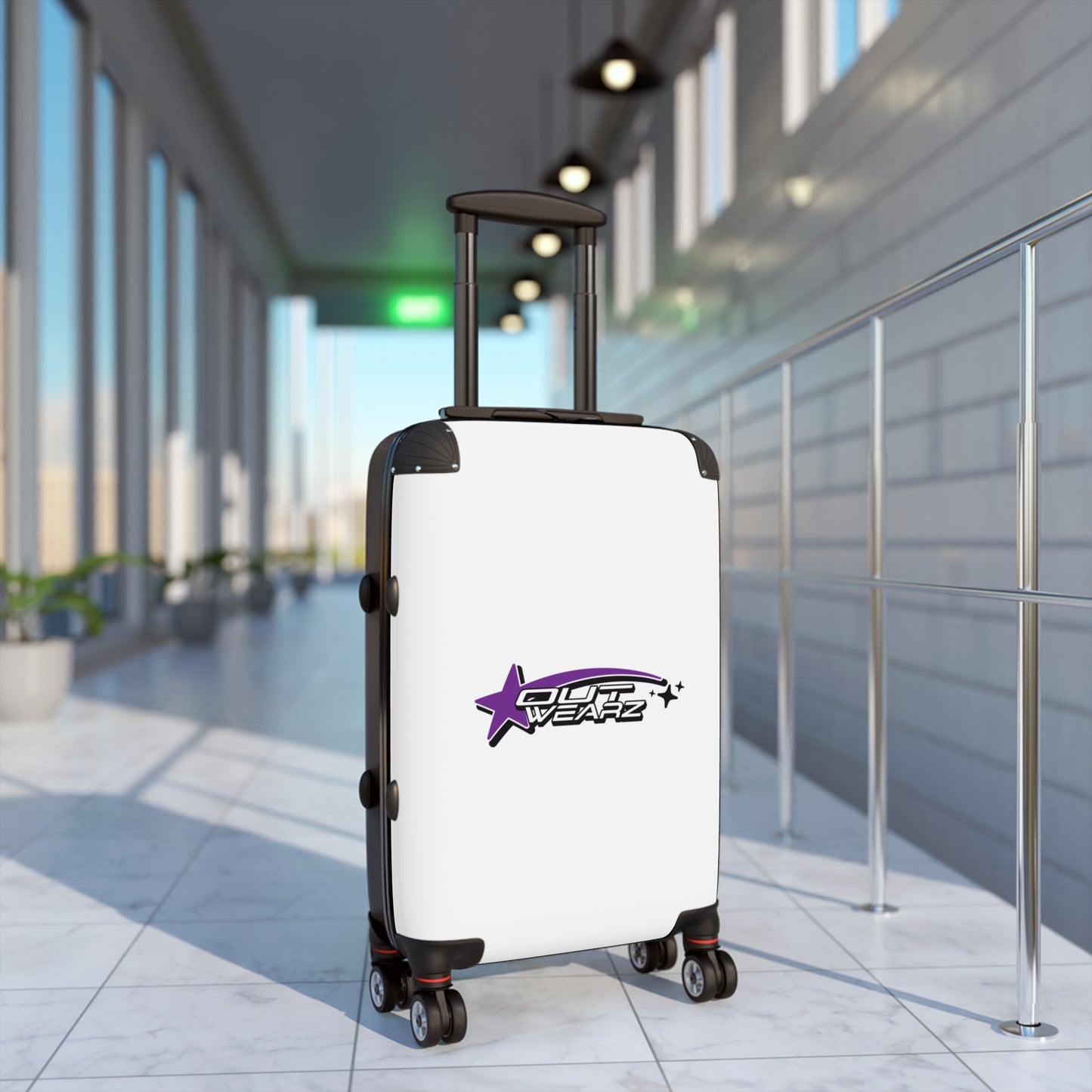 Stylish Carry-On Suitcase for Travelers, Personalized Luggage, Travel Gift, Durable Travel Bag, Jetsetter Essential, Customizable Design