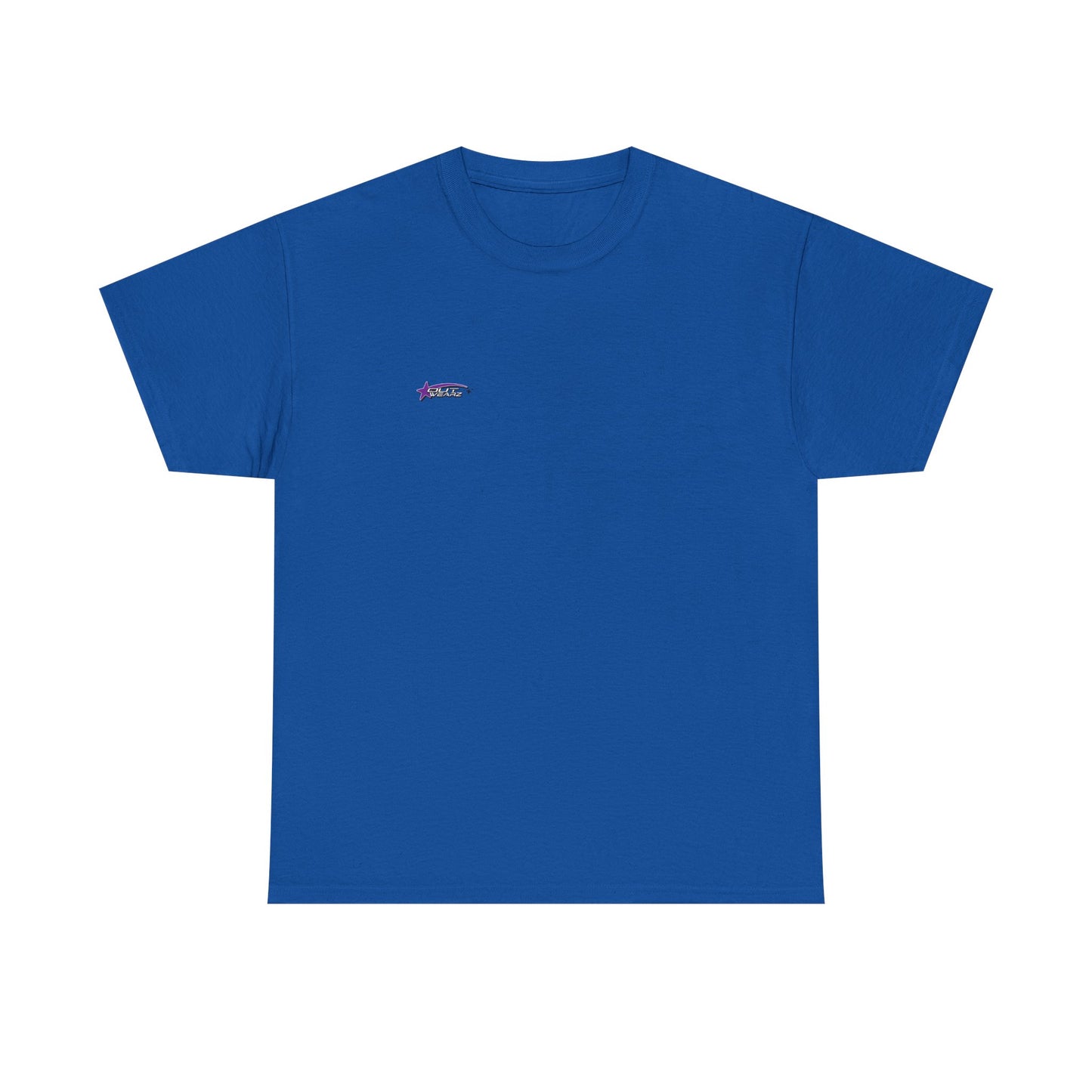 Unisex Heavy Cotton Tee with Stylish Star Design, Casual Everyday Wear, Perfect for Parties, Birthdays, Holidays, Gift Idea