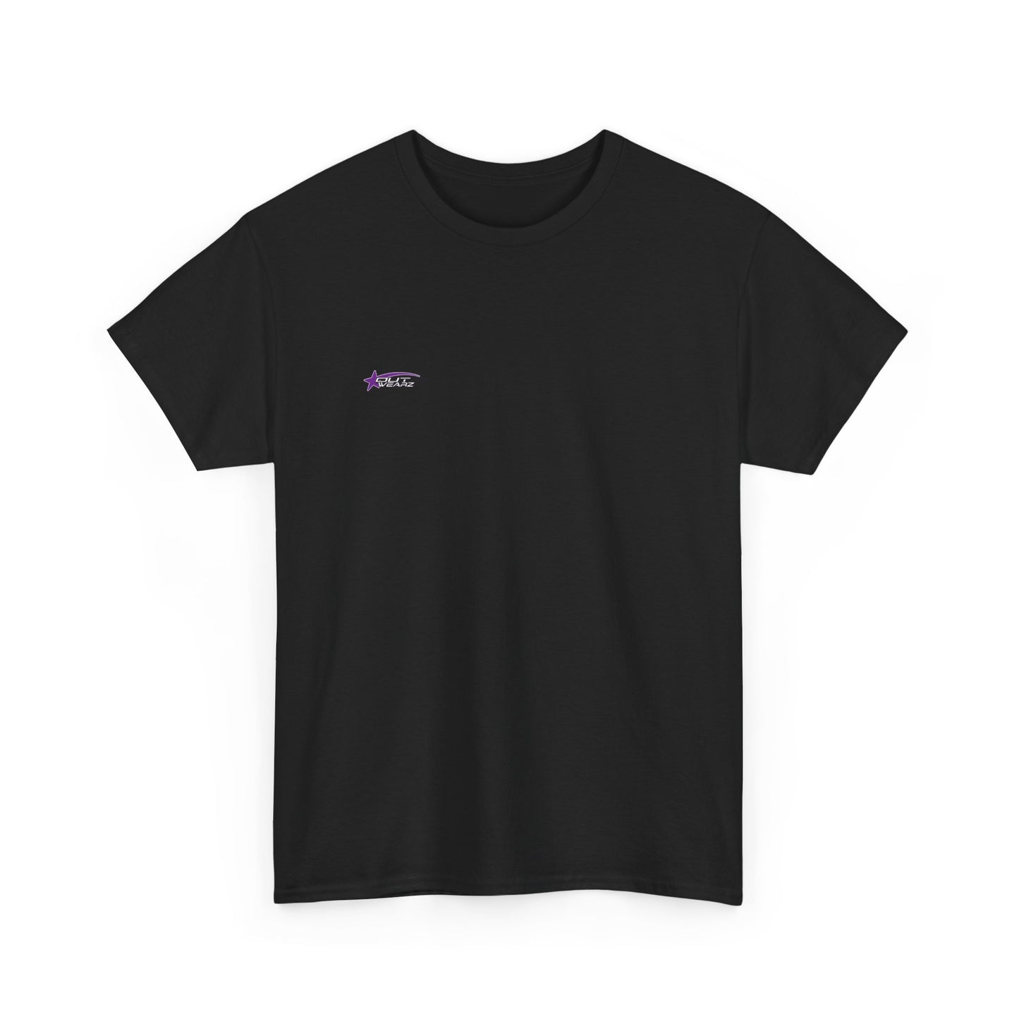 Unisex Heavy Cotton Tee with Stylish Star Design, Casual Everyday Wear, Perfect for Parties, Birthdays, Holidays, Gift Idea