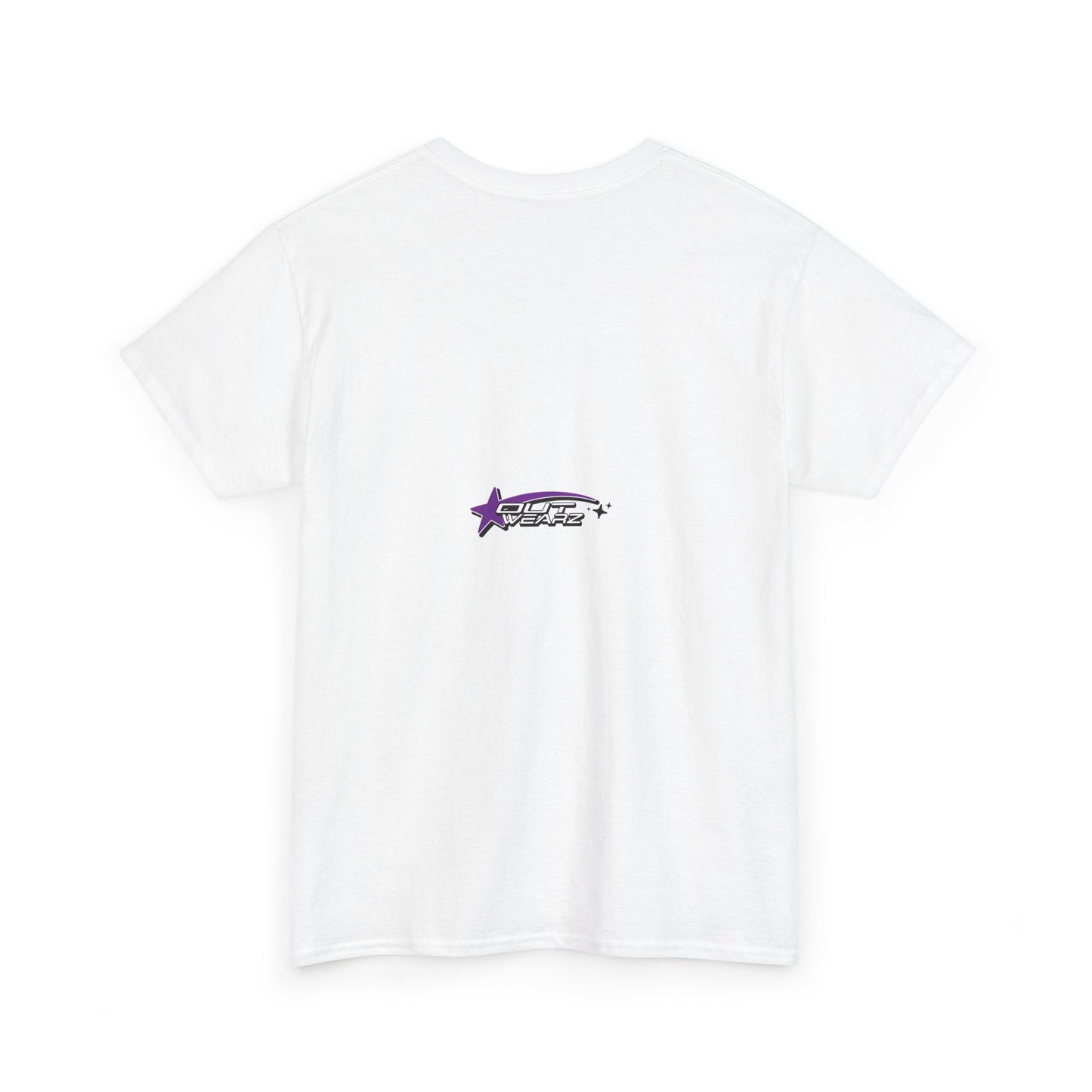 Unisex Heavy Cotton Tee with Stylish Star Design, Casual Everyday Wear, Perfect for Parties, Birthdays, Holidays, Gift Idea