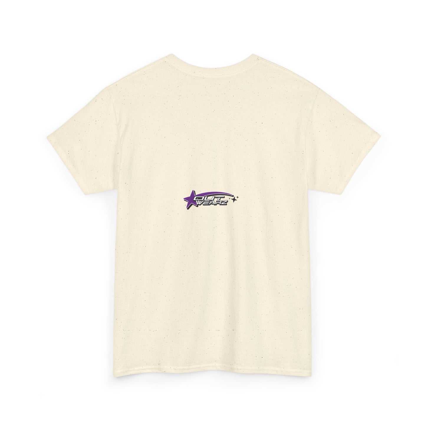 Unisex Heavy Cotton Tee with Stylish Star Design, Casual Everyday Wear, Perfect for Parties, Birthdays, Holidays, Gift Idea