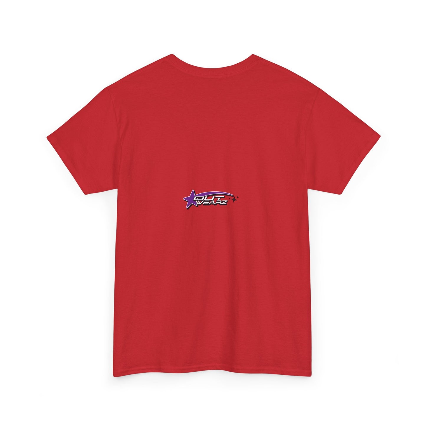 Unisex Heavy Cotton Tee with Stylish Star Design, Casual Everyday Wear, Perfect for Parties, Birthdays, Holidays, Gift Idea