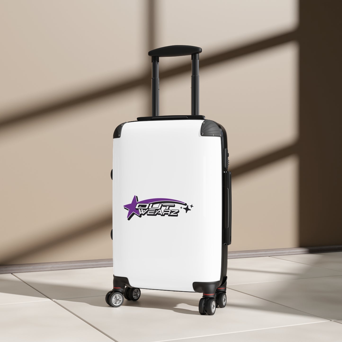 Stylish Carry-On Suitcase for Travelers, Personalized Luggage, Travel Gift, Durable Travel Bag, Jetsetter Essential, Customizable Design