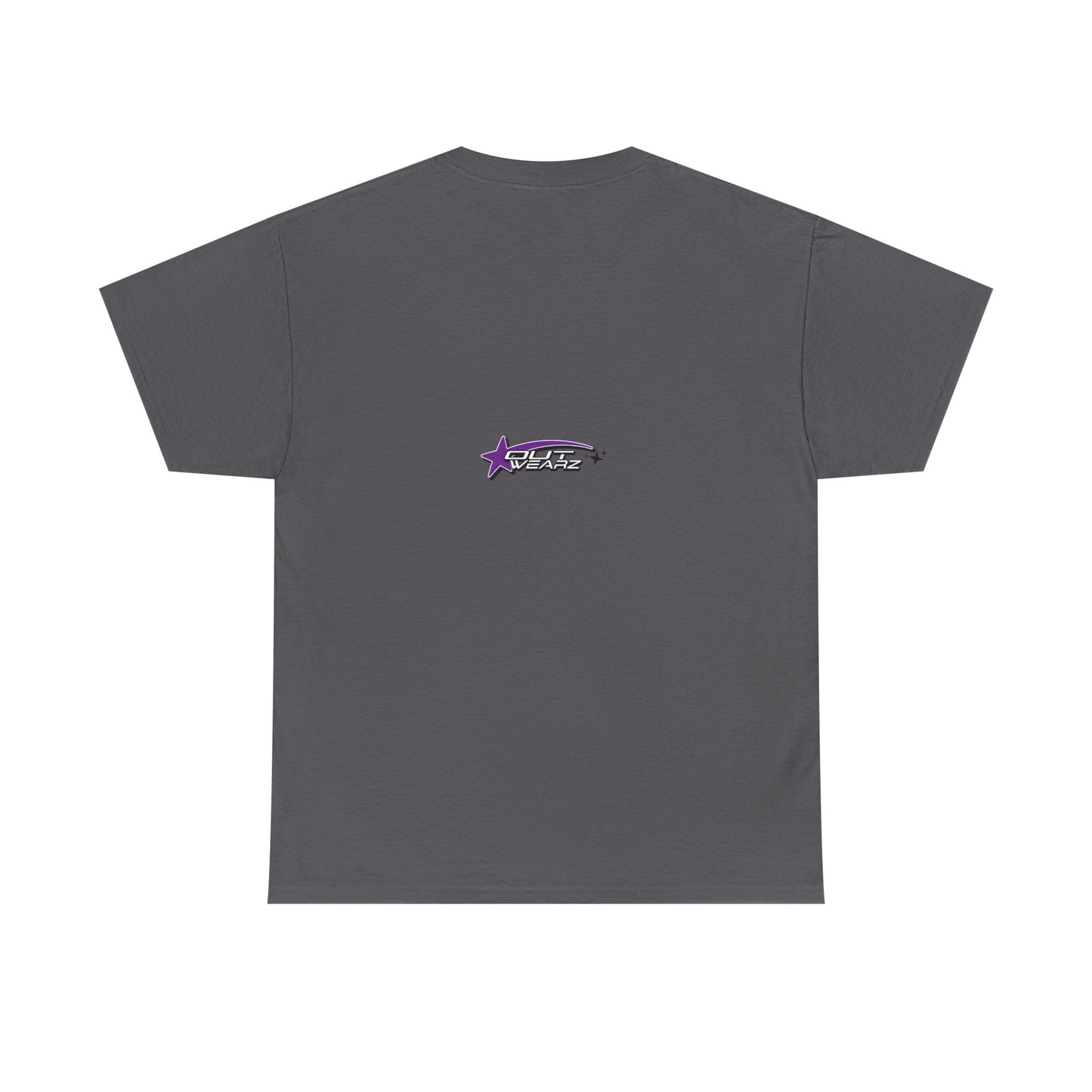 Unisex Heavy Cotton Tee with Stylish Star Design, Casual Everyday Wear, Perfect for Parties, Birthdays, Holidays, Gift Idea