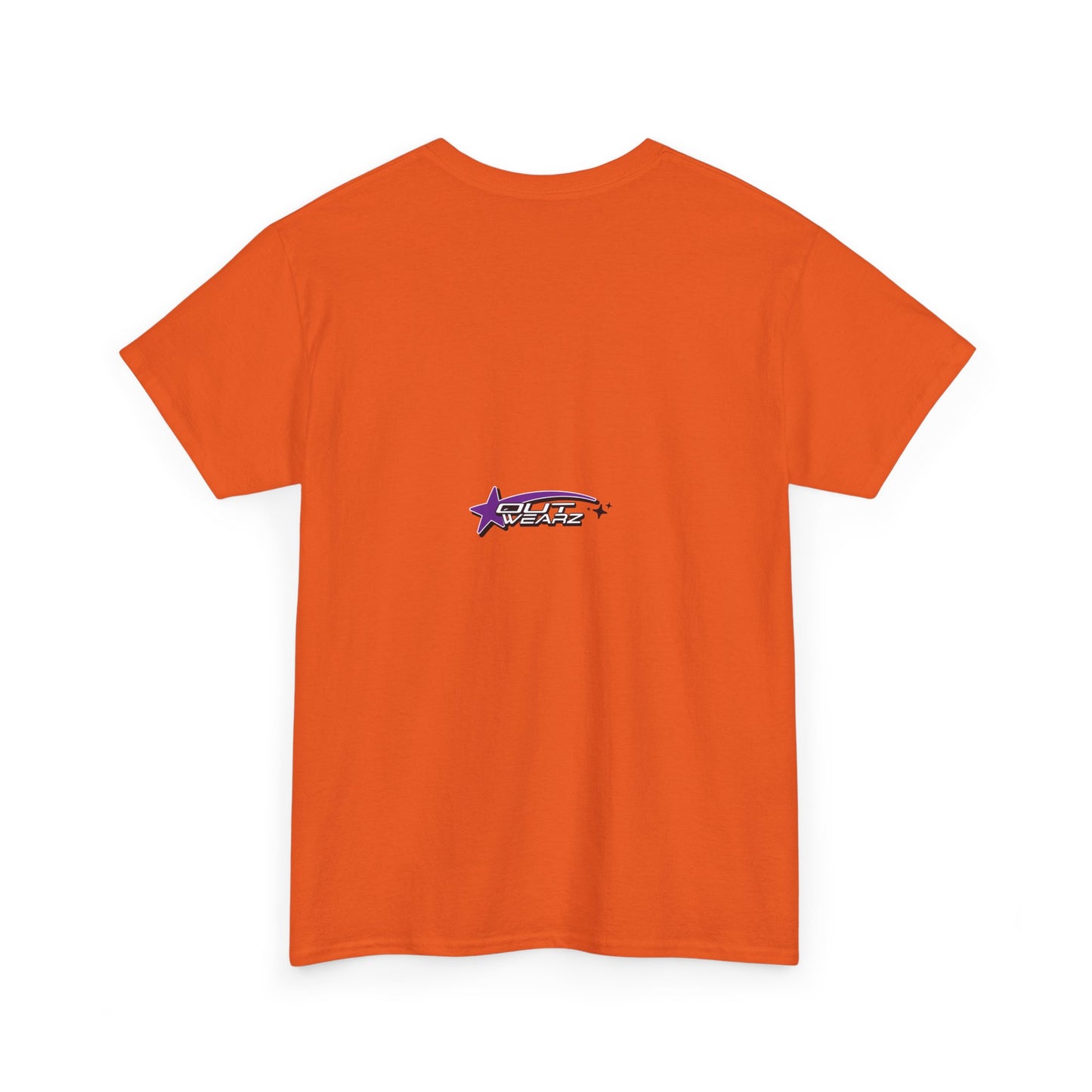 Unisex Heavy Cotton Tee with Stylish Star Design, Casual Everyday Wear, Perfect for Parties, Birthdays, Holidays, Gift Idea
