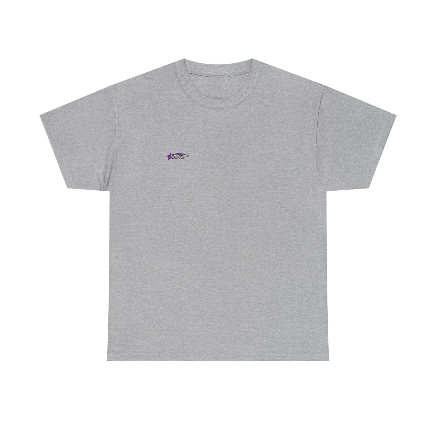 Unisex Heavy Cotton Tee with Stylish Star Design, Casual Everyday Wear, Perfect for Parties, Birthdays, Holidays, Gift Idea