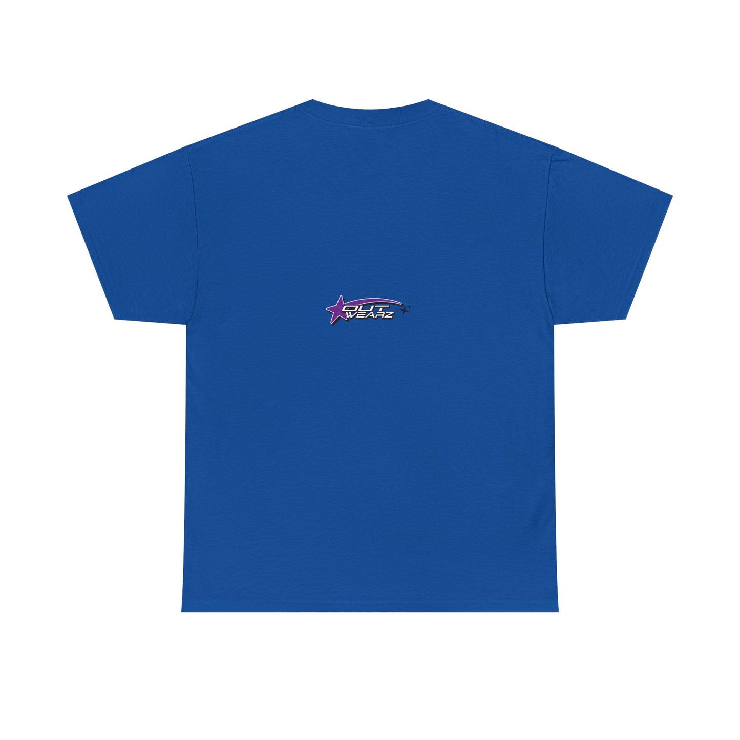 Unisex Heavy Cotton Tee with Stylish Star Design, Casual Everyday Wear, Perfect for Parties, Birthdays, Holidays, Gift Idea