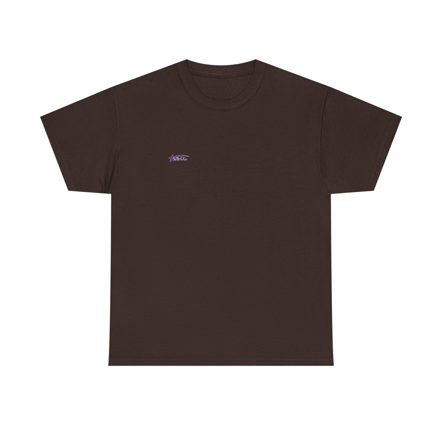 Unisex Heavy Cotton Tee with Stylish Star Design, Casual Everyday Wear, Perfect for Parties, Birthdays, Holidays, Gift Idea