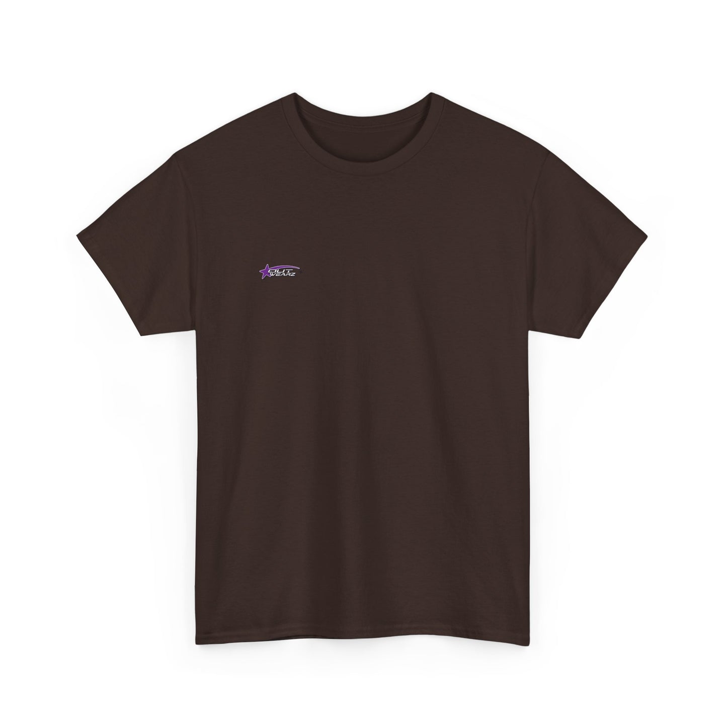 Unisex Heavy Cotton Tee with Stylish Star Design, Casual Everyday Wear, Perfect for Parties, Birthdays, Holidays, Gift Idea