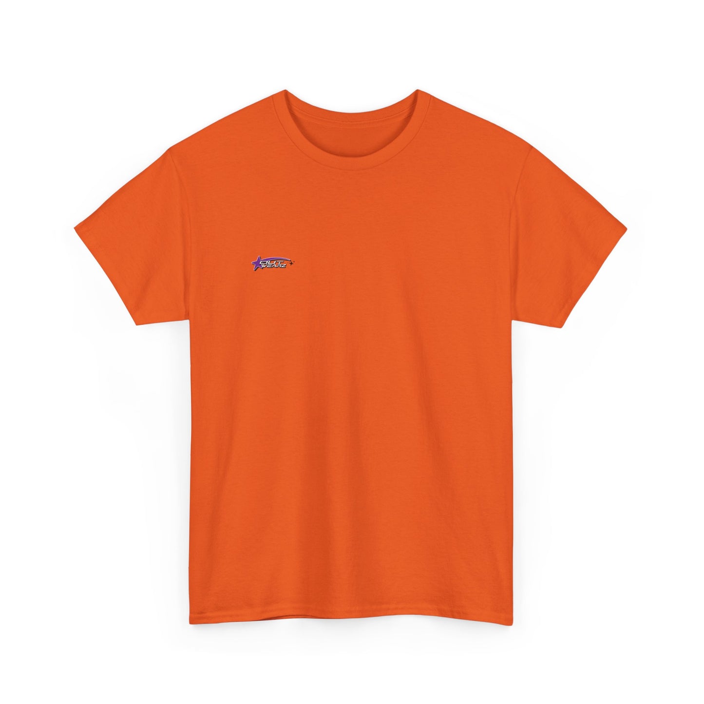 Unisex Heavy Cotton Tee with Stylish Star Design, Casual Everyday Wear, Perfect for Parties, Birthdays, Holidays, Gift Idea