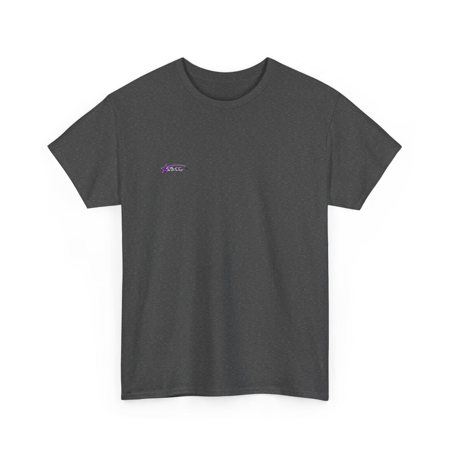 Unisex Heavy Cotton Tee with Stylish Star Design, Casual Everyday Wear, Perfect for Parties, Birthdays, Holidays, Gift Idea
