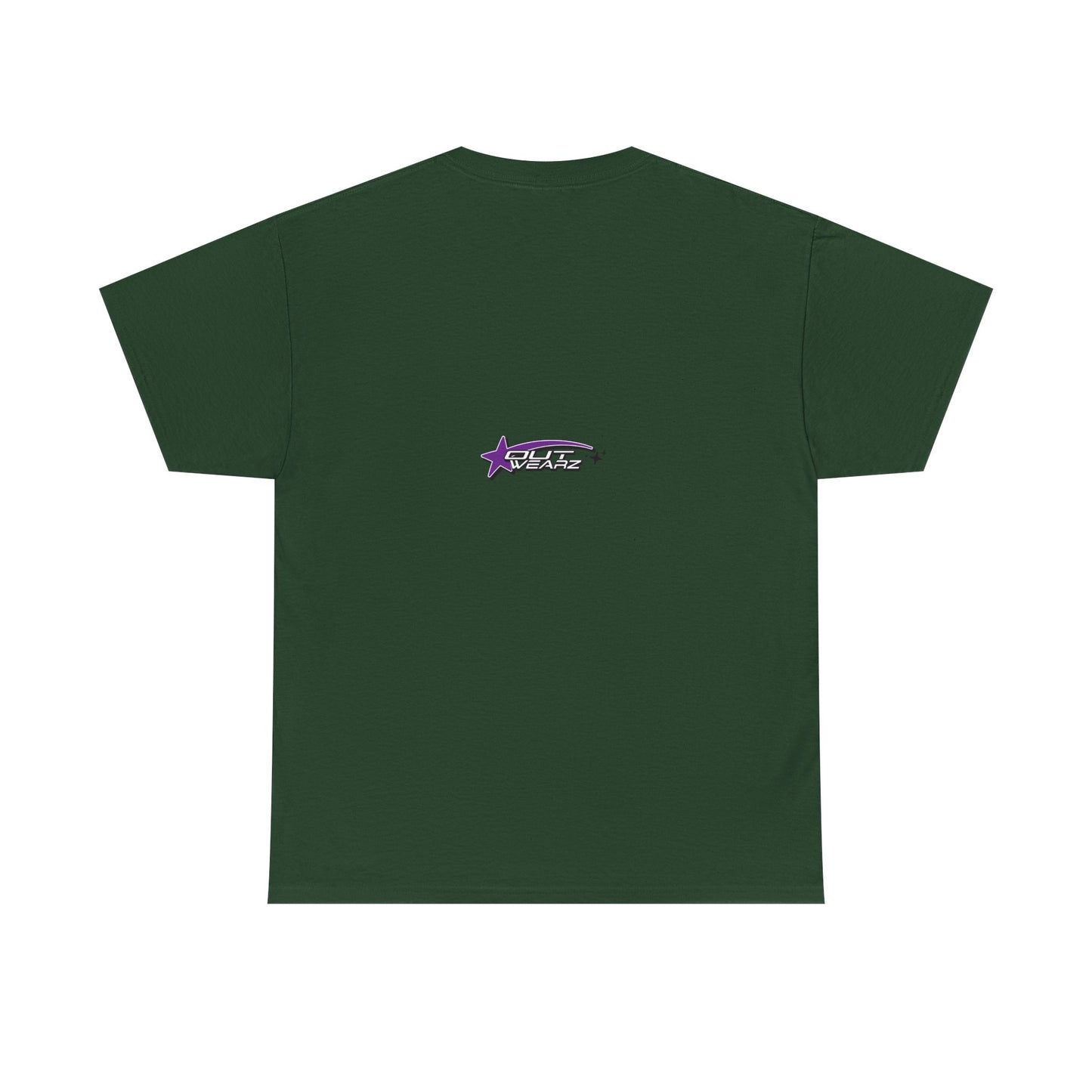 Unisex Heavy Cotton Tee with Stylish Star Design, Casual Everyday Wear, Perfect for Parties, Birthdays, Holidays, Gift Idea