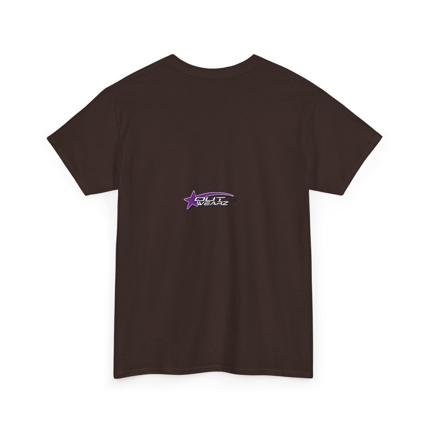 Unisex Heavy Cotton Tee with Stylish Star Design, Casual Everyday Wear, Perfect for Parties, Birthdays, Holidays, Gift Idea