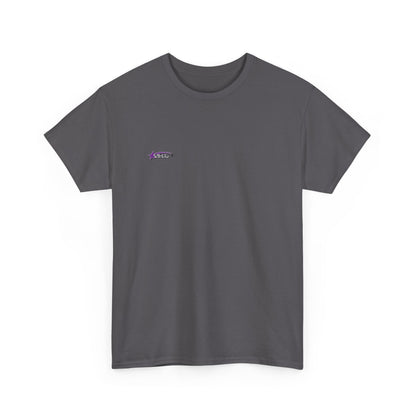Unisex Heavy Cotton Tee with Stylish Star Design, Casual Everyday Wear, Perfect for Parties, Birthdays, Holidays, Gift Idea