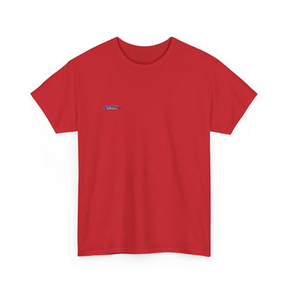 Unisex Heavy Cotton Tee with Stylish Star Design, Casual Everyday Wear, Perfect for Parties, Birthdays, Holidays, Gift Idea