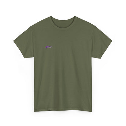 Unisex Heavy Cotton Tee with Stylish Star Design, Casual Everyday Wear, Perfect for Parties, Birthdays, Holidays, Gift Idea
