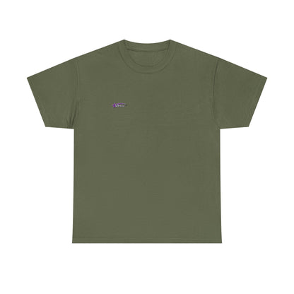 Unisex Heavy Cotton Tee with Stylish Star Design, Casual Everyday Wear, Perfect for Parties, Birthdays, Holidays, Gift Idea