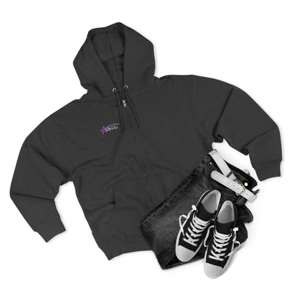 Cozy Unisex Zip Hoodie - Casual Comfort for Everyday Wear, Perfect Gift for Birthdays, Holidays, and Cozy Nights
