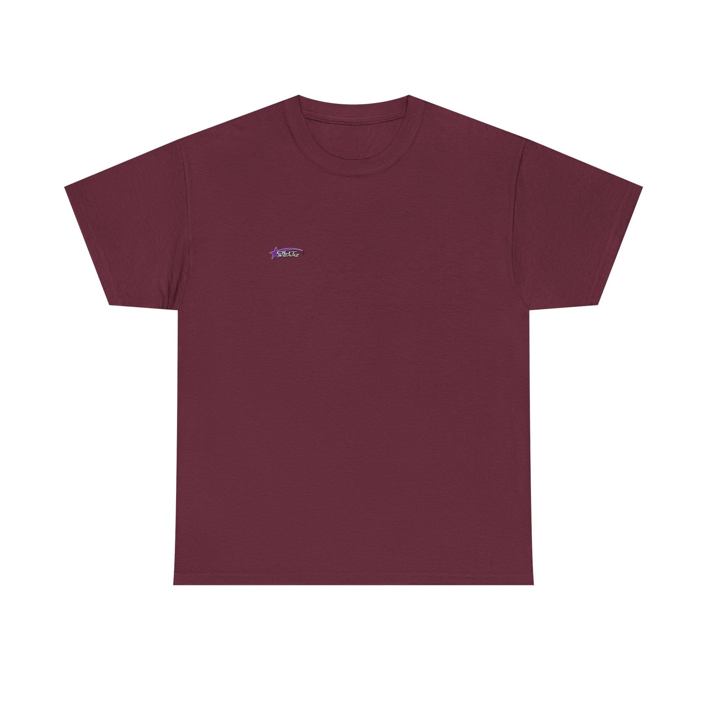Unisex Heavy Cotton Tee with Stylish Star Design, Casual Everyday Wear, Perfect for Parties, Birthdays, Holidays, Gift Idea