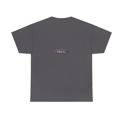 Unisex Heavy Cotton Tee with Stylish Star Design, Casual Everyday Wear, Perfect for Parties, Birthdays, Holidays, Gift Idea